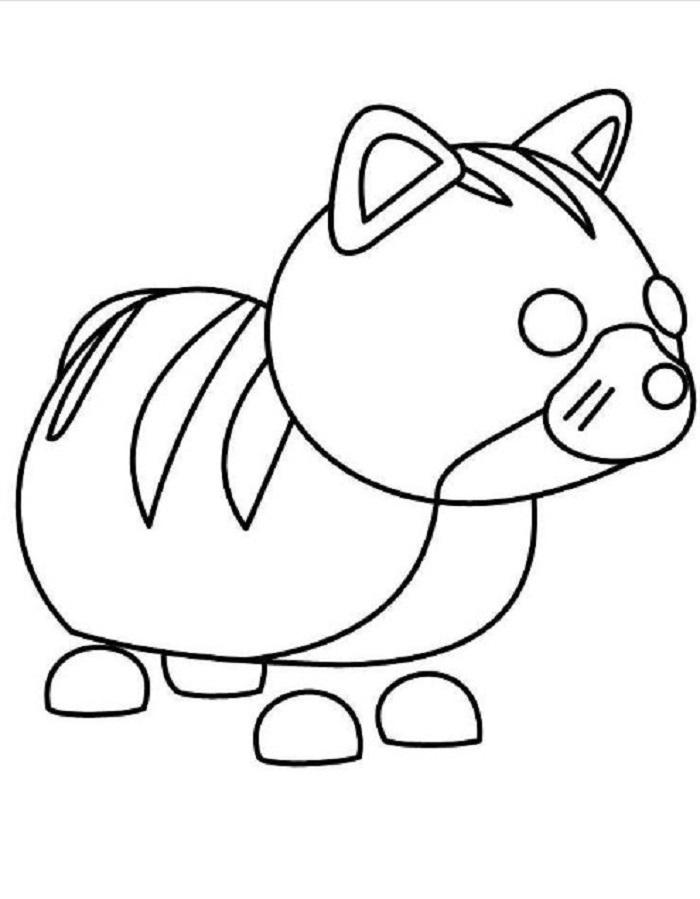 52 Adopt Me Pets Coloring Pages To Print For Kids