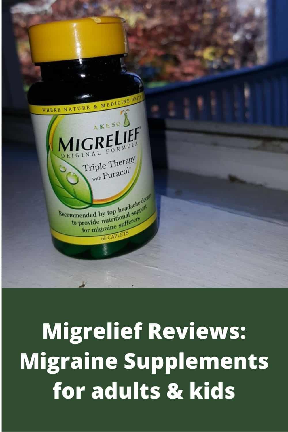 Migrelief Reviews A Migraine Supplements That Really Works?