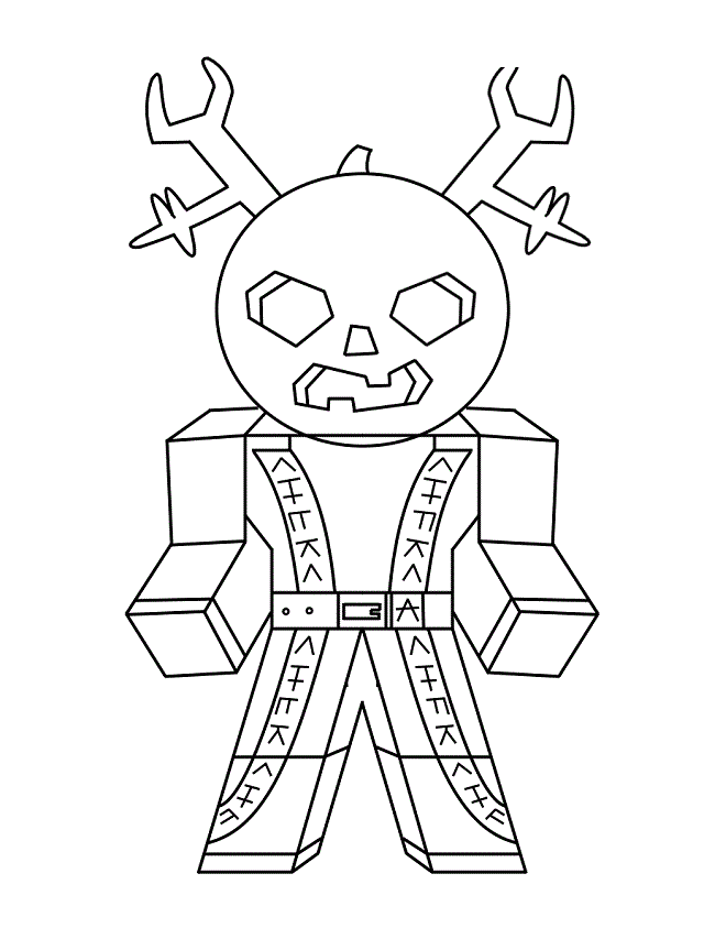 Roblox Coloring Page Printable Sheets Pages Awesome Characters